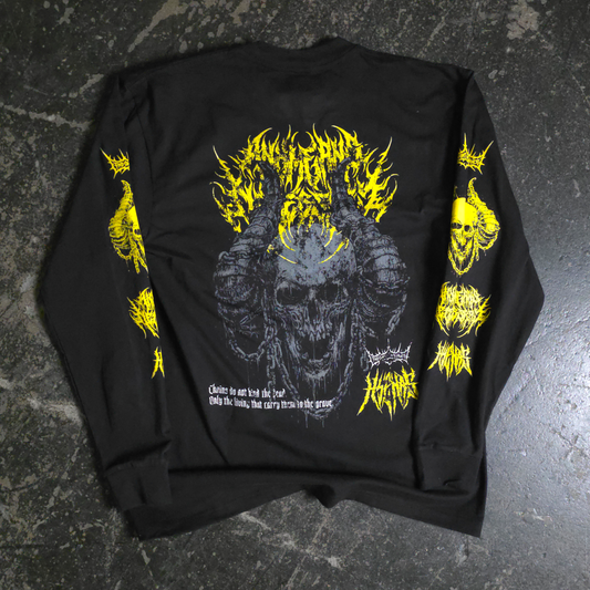 Chains Long Sleeve T-Shirt Black