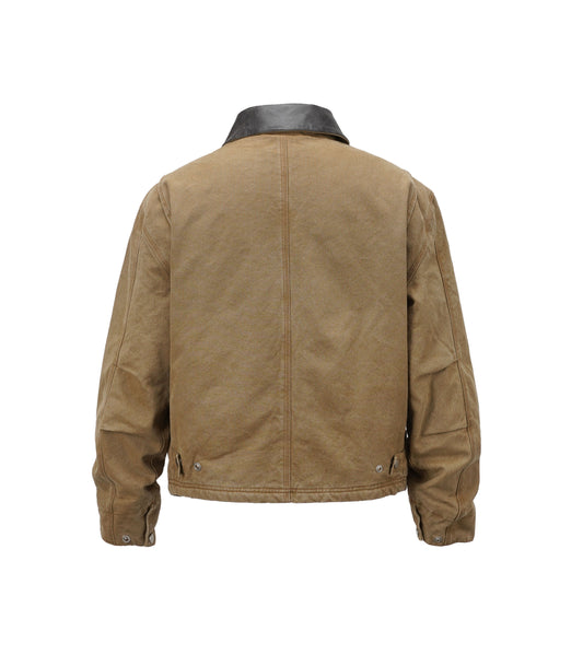 TAN SUEDE WORK JACKET