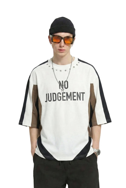 ATYPICAL S/N Jersey 3/4 Sleeve Crop Top Tee