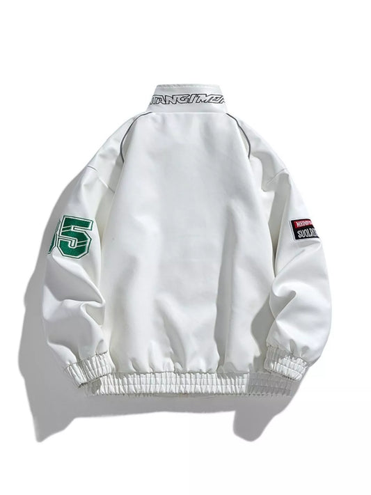 Men's Plus Size Zip-Up Jacket